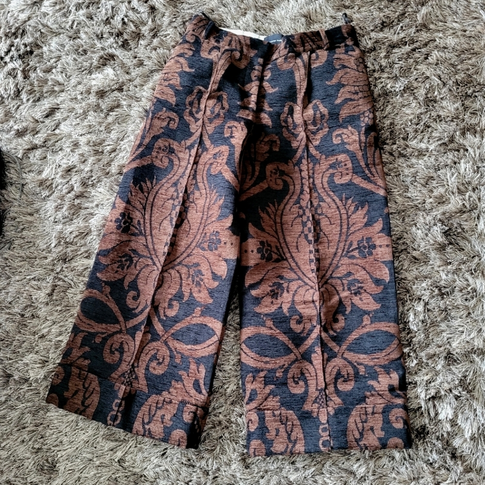 Simone Rocha Tapestry Cropped Pant